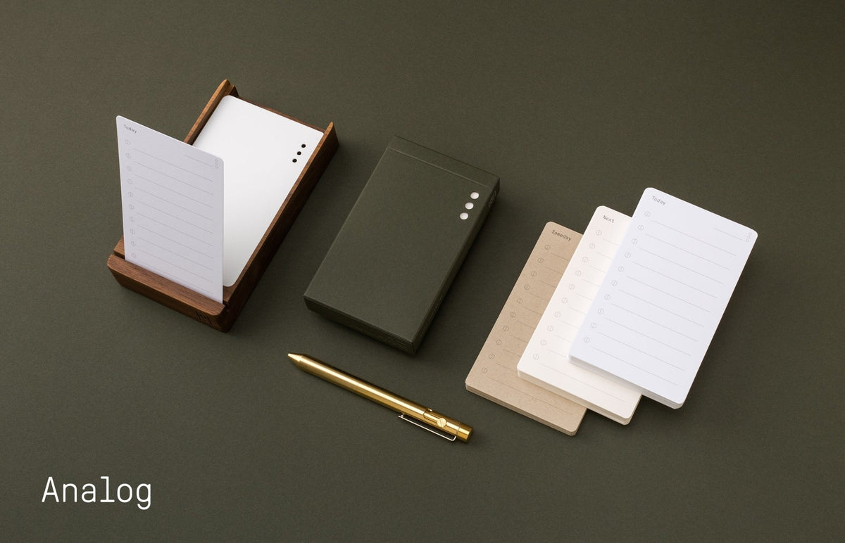 Analog: The Simplest Productivity System