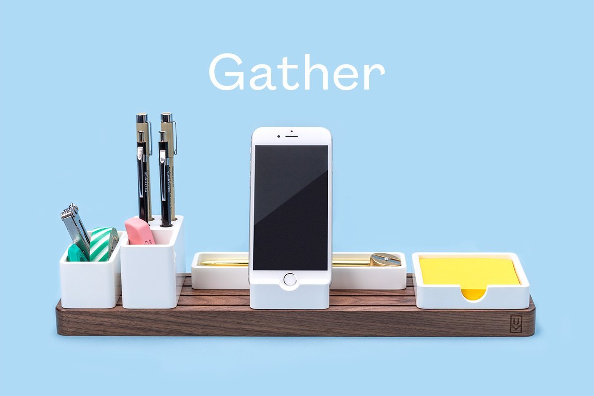 Gather: The minimal, modular organizer that cuts through the clutter