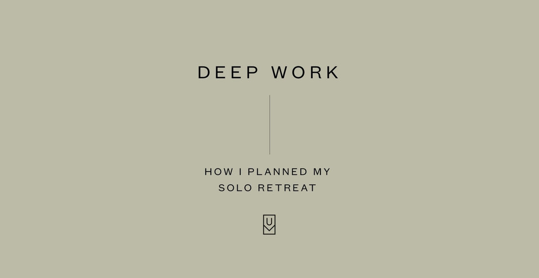 How I Planned My Solo Retreat