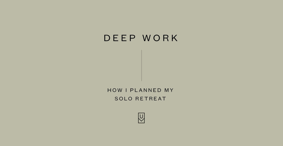 How I Planned My Solo Retreat