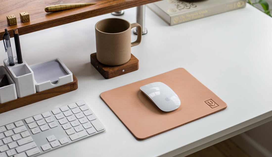 New Leather Mousepads