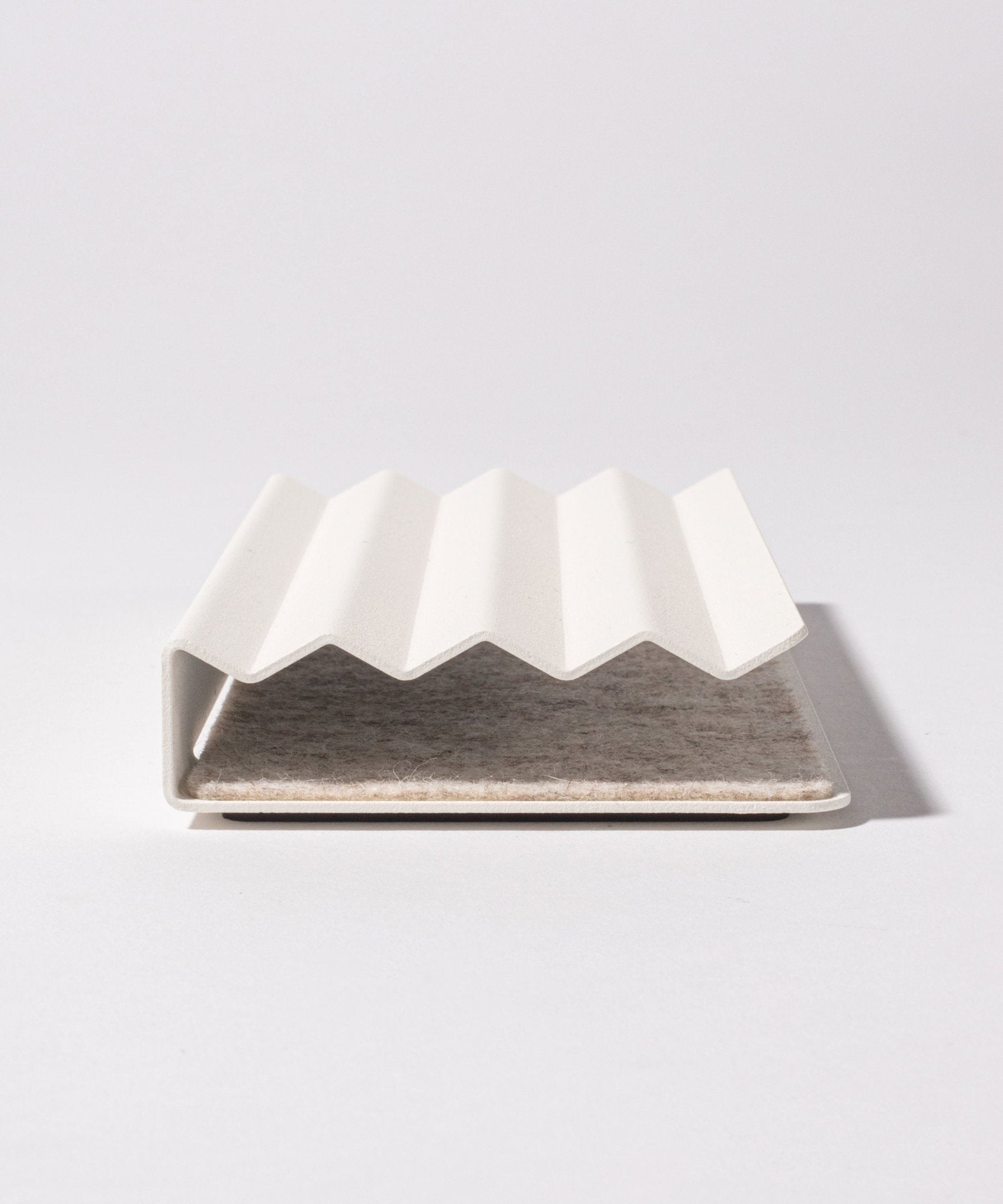 Warehouse Item - Gather Zigzag Tray White Warehouse Ugmonk