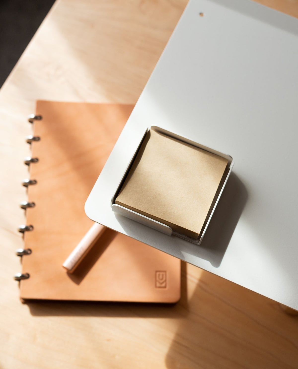 Warehouse Item - Gather Note Tray (White) Warehouse Ugmonk