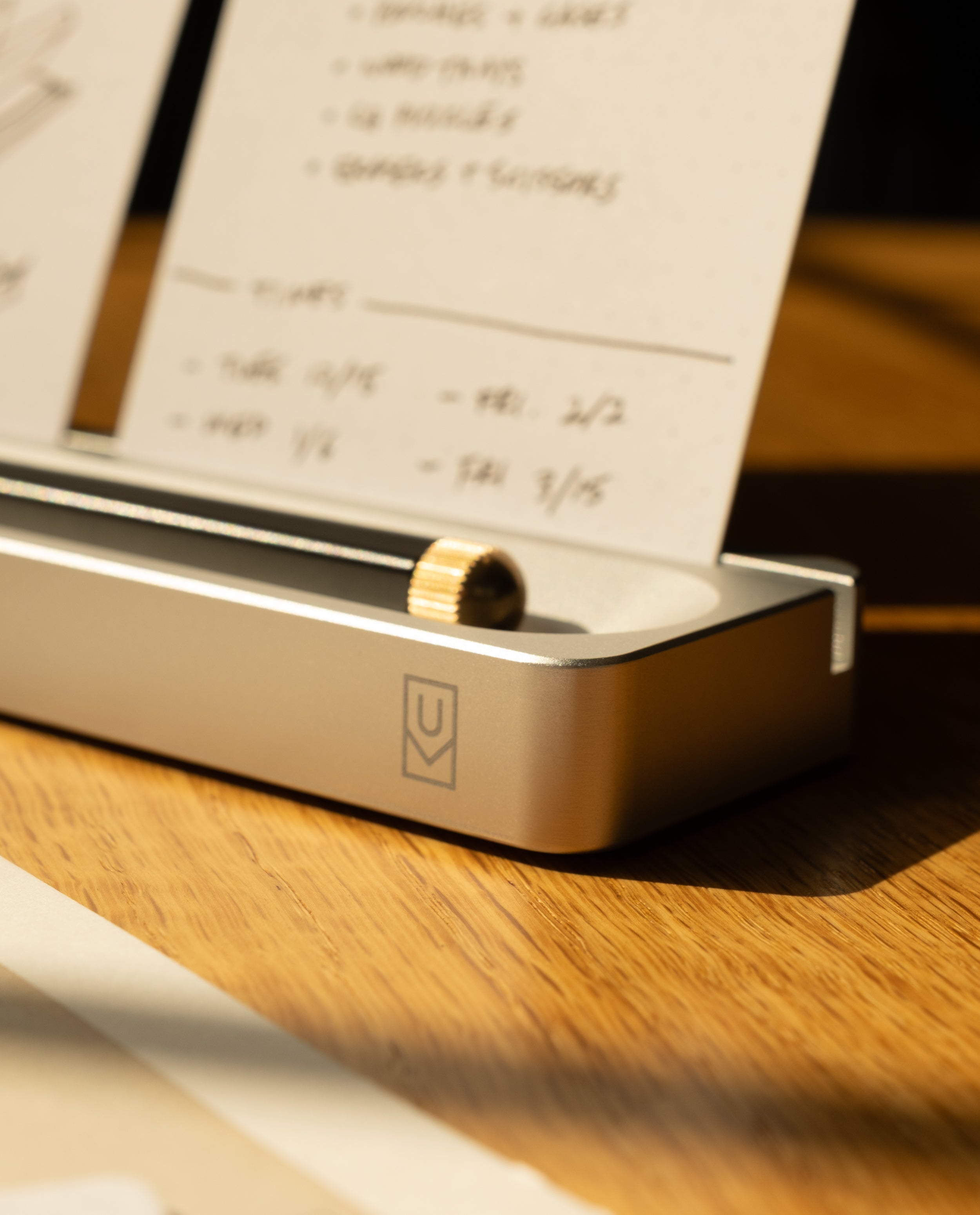 Analog Card Bar (Large 16" – Silver) Analog Ugmonk