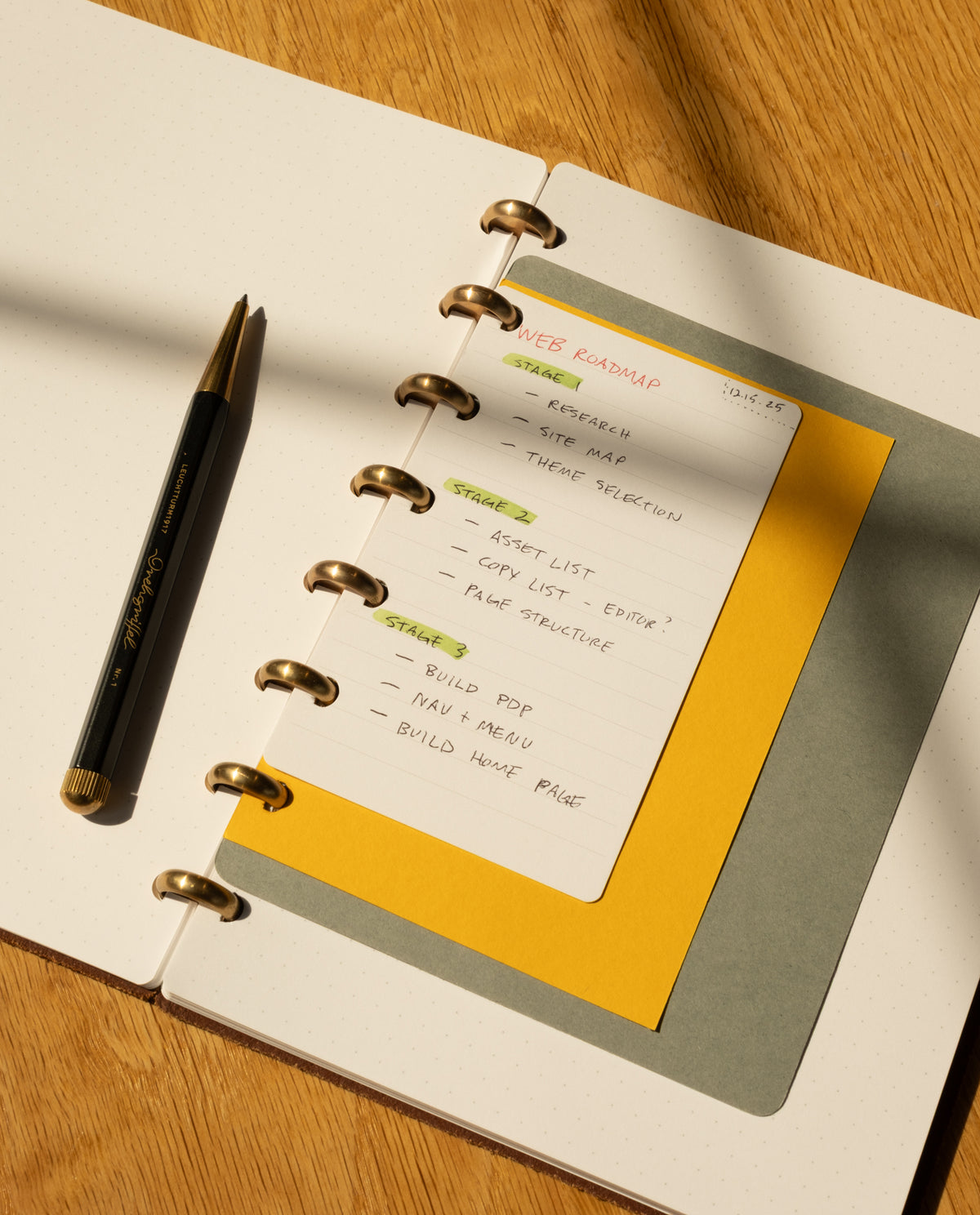 Discbound Punch Journal Ugmonk