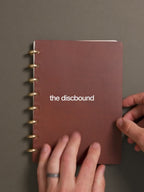 Discbound Heirloom Journal Bundle (Brown Leather 6" x 8.5")