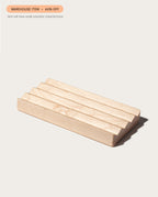 Warehouse Item - Gather Wood Zigzag Tray (2x1 - Maple) Warehouse Ugmonk